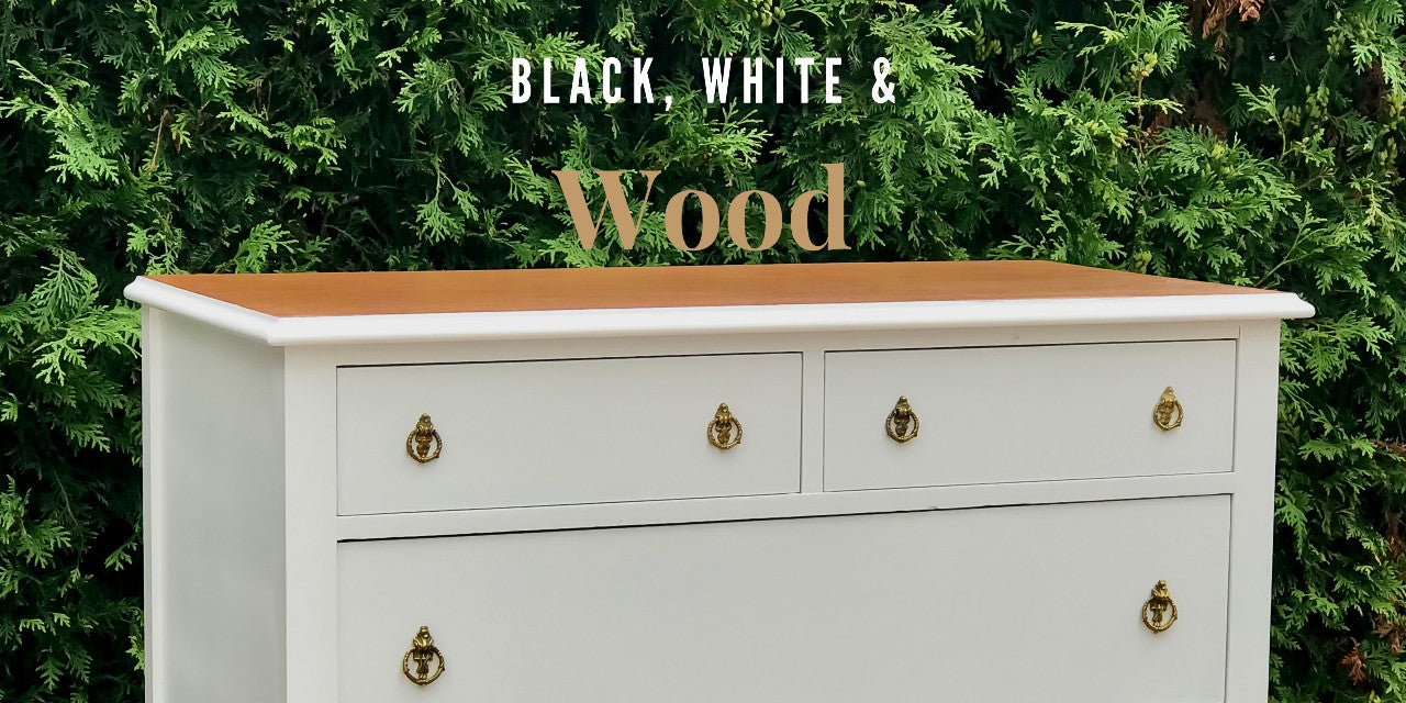Black, White and Wood