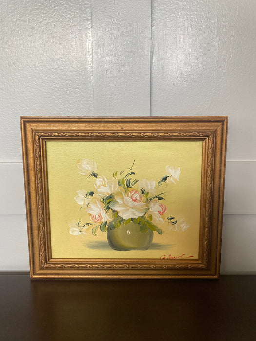 Acrlic Floral Painting