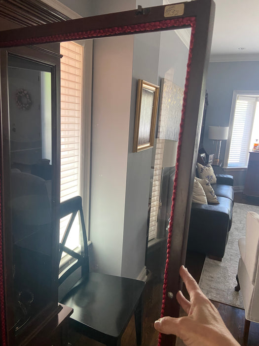 Refreshed Cherry china cabinet