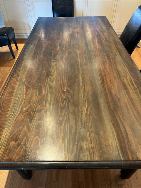 Refined Wood Dining Table