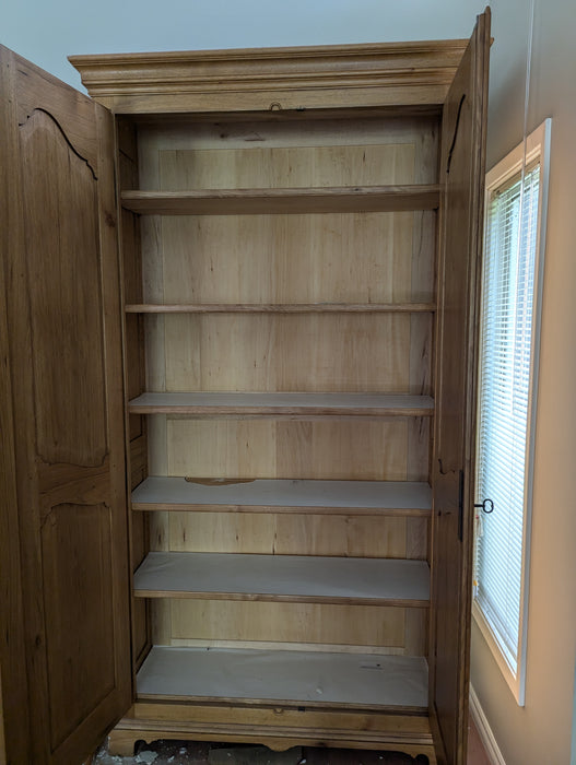 Vintage Hardwood Hutch